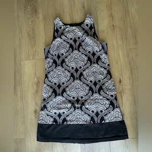Maggy London Black and White Sheath Mini Dress Size 12